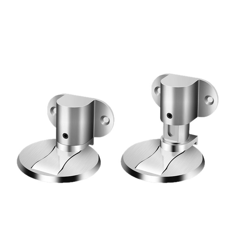 Opritor de ușă – montat pe podea, aliaj de zinc, creștere înălțime, finisaj electroplacat