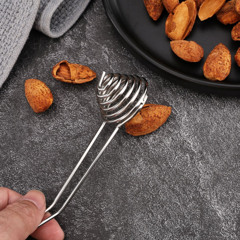 Χειροκίνητος θραύστης πυρήνων βερίκοκου από ανοξείδωτο ατσάλι, μοντέλο 1010266171