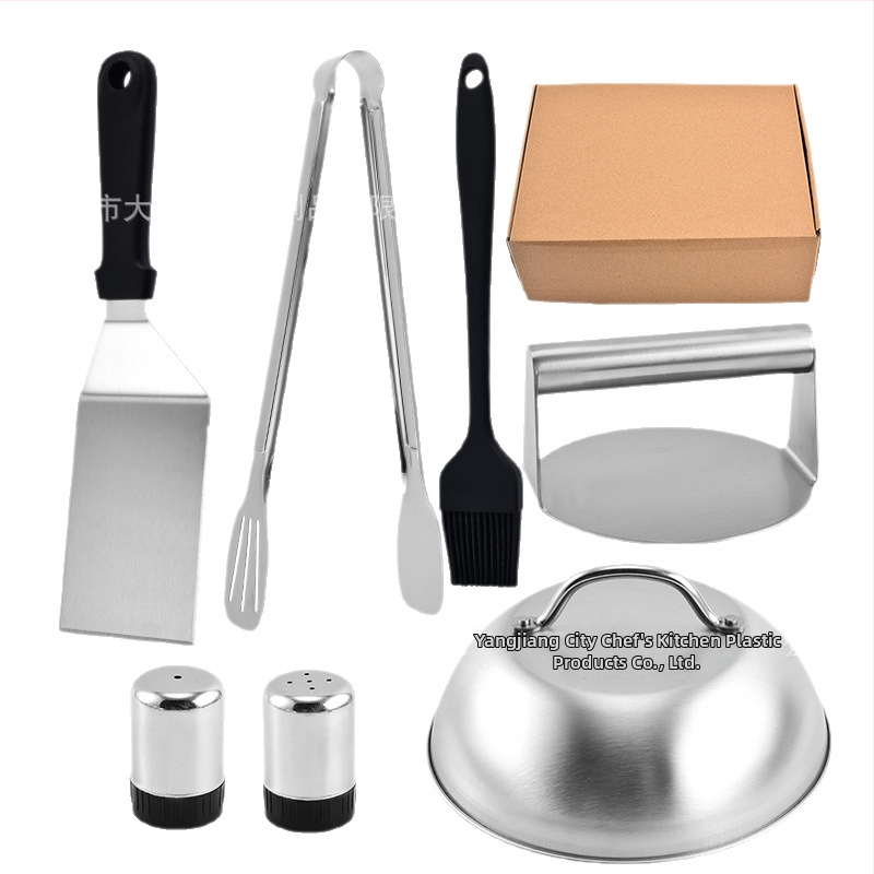 Sada BBQ Large Kitchen s lopatkou a ďalšími komponentmi, moderný minimalistický štýl, nie je dovážaný