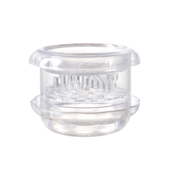 Presă de usturoi și zdrobitor, plastic minimalist, marcă Nothing