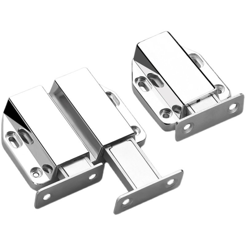 Magnetska klizna za vrata ormara od cinkovog legura, zidni nosač CT-01, model 1419, završna obrada rack plating, standardna konstrukcija, Jiayi, lagani luksuz