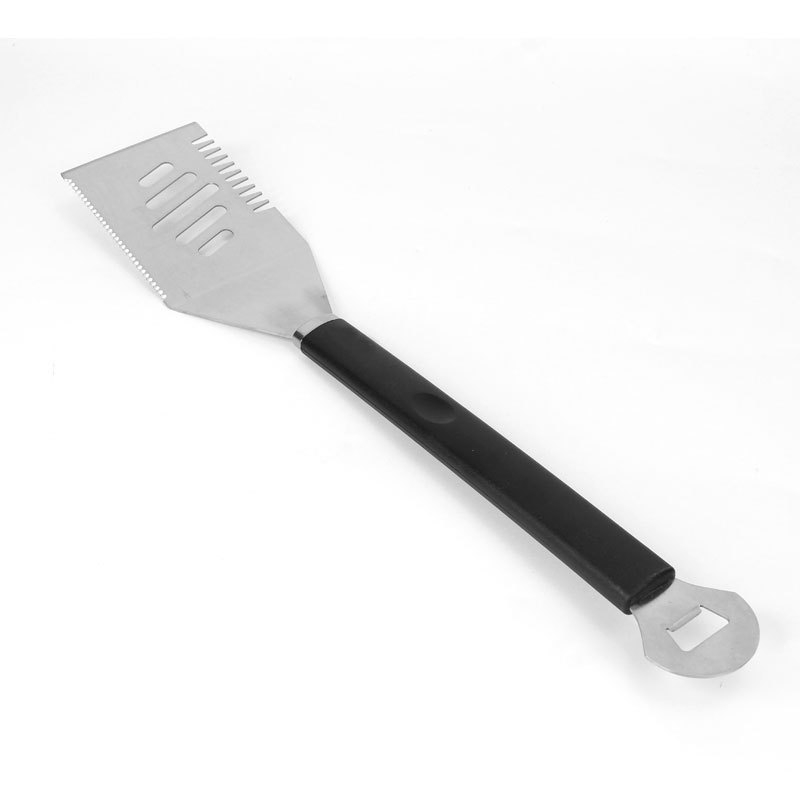 Zhongjian set alata za roštilj od nehrđajućeg čelika, 3 dijela, s PP otporne na visoke temperature drške — klipsa, vilica i lopatica