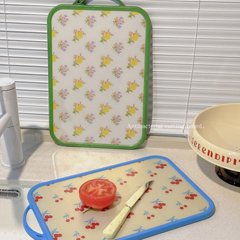 Dvostrana daska za rezanje voća i povrća, hranjiva kvaliteta, antibakterijska, kućna upotreba, materijal TPR+PP