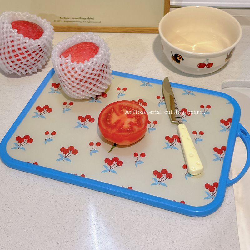 Dvostrana daska za rezanje voća i povrća, hranjiva kvaliteta, antibakterijska, kućna upotreba, materijal TPR+PP