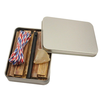 Комплект за запалване с флинт и магнезиев прът за къмпинг и оцеляване