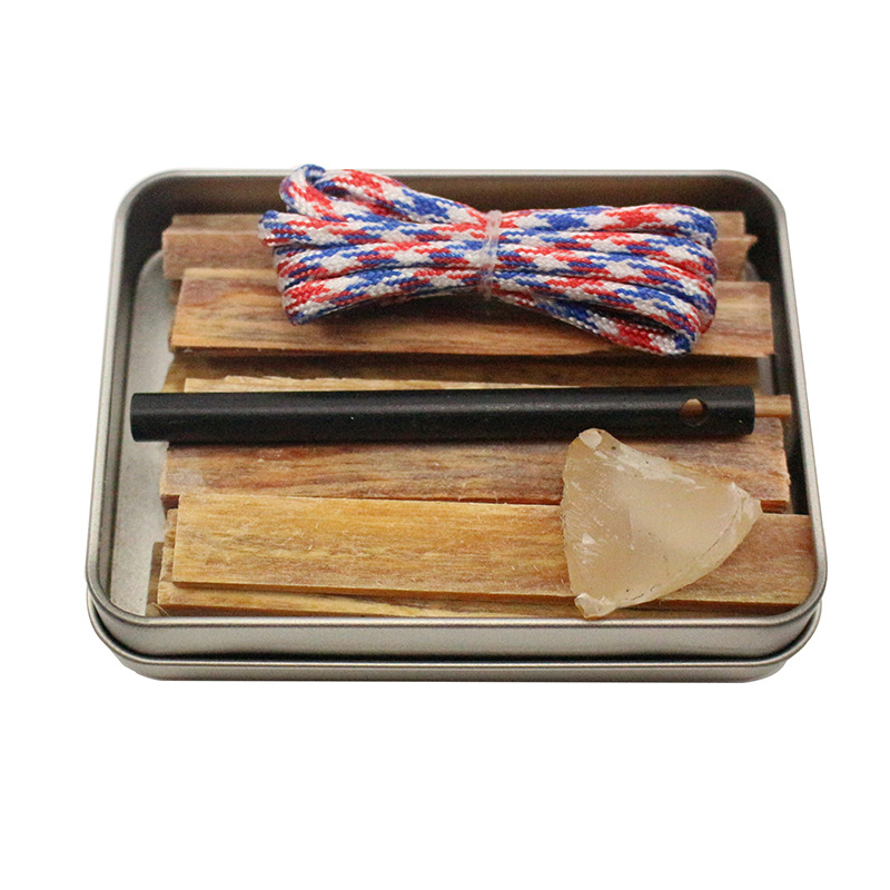 Комплект за запалване с флинт и магнезиев прът за къмпинг и оцеляване