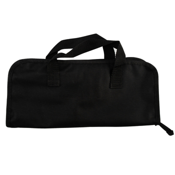 Комплект за барбекю с дървена дръжка — вилица и лопатка от неръждаема стомана, с чанта за съхранение