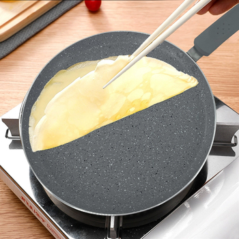 Tavica s neprijanjajućim dnom za omlete i palačinke, aluminijska legura, složeno dno, dubina 2 cm
