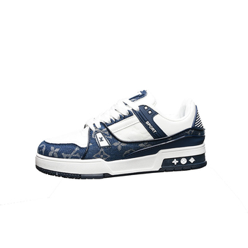 Adidași unisex din microfibră, respirabili pentru primăvară, talpă din cauciuc, închidere cu șireturi, guler scăzut