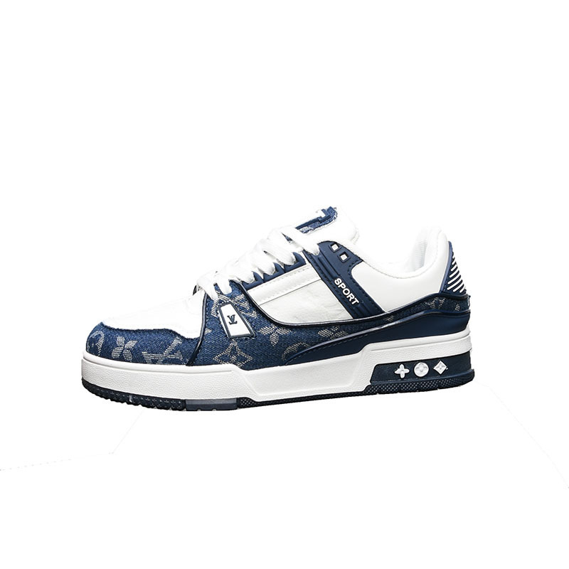 Adidași unisex din microfibră, respirabili pentru primăvară, talpă din cauciuc, închidere cu șireturi, guler scăzut