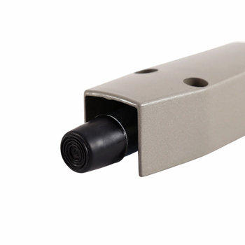 Vrata-top stopper s nožnim pogonom, aluminijska legura + željezo, zidni montažni, elektroplatirani završetak, ručno upravljanje, moderni minimalistički stil