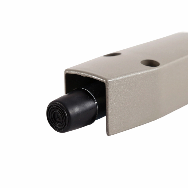 Vrata-top stopper s nožnim pogonom, aluminijska legura + željezo, zidni montažni, elektroplatirani završetak, ručno upravljanje, moderni minimalistički stil
