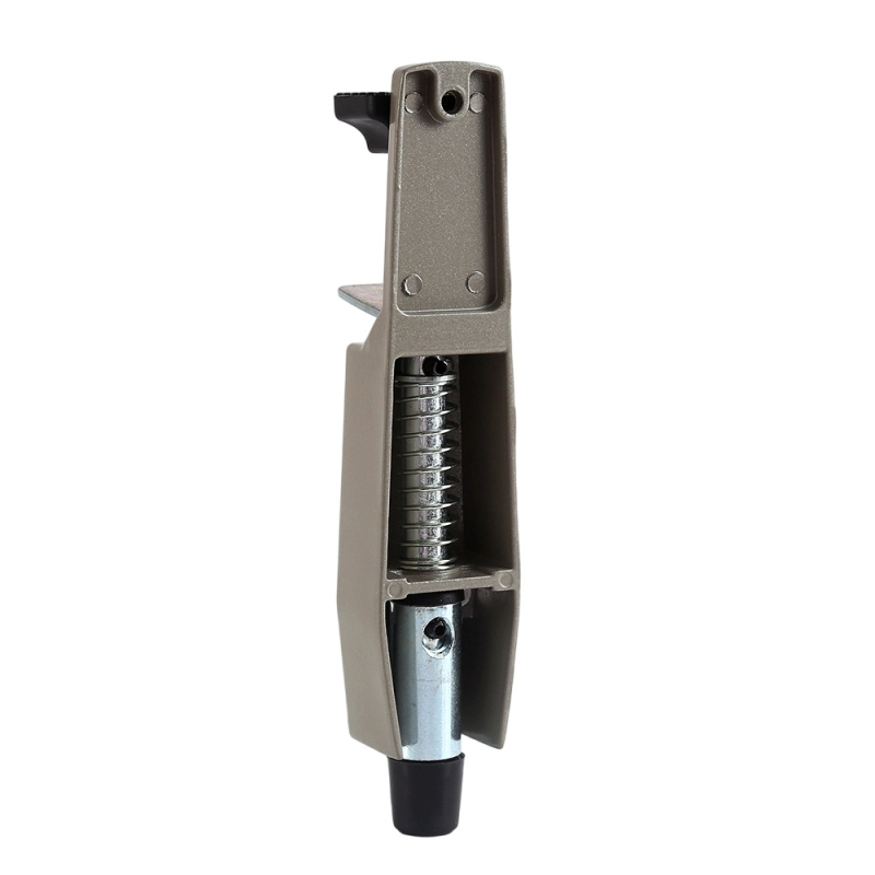 Vrata-top stopper s nožnim pogonom, aluminijska legura + željezo, zidni montažni, elektroplatirani završetak, ručno upravljanje, moderni minimalistički stil