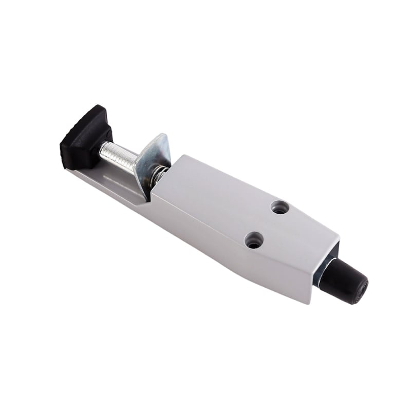 Vrata-top stopper s nožnim pogonom, aluminijska legura + željezo, zidni montažni, elektroplatirani završetak, ručno upravljanje, moderni minimalistički stil