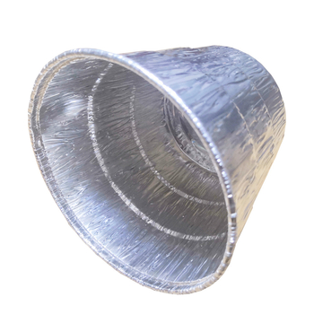 Colector de ulei pentru grătar cu înveliș din folie de aluminiu – set de 10 piese: găleată metalică și găleată din folie de aluminiu pentru grătare în aer liber