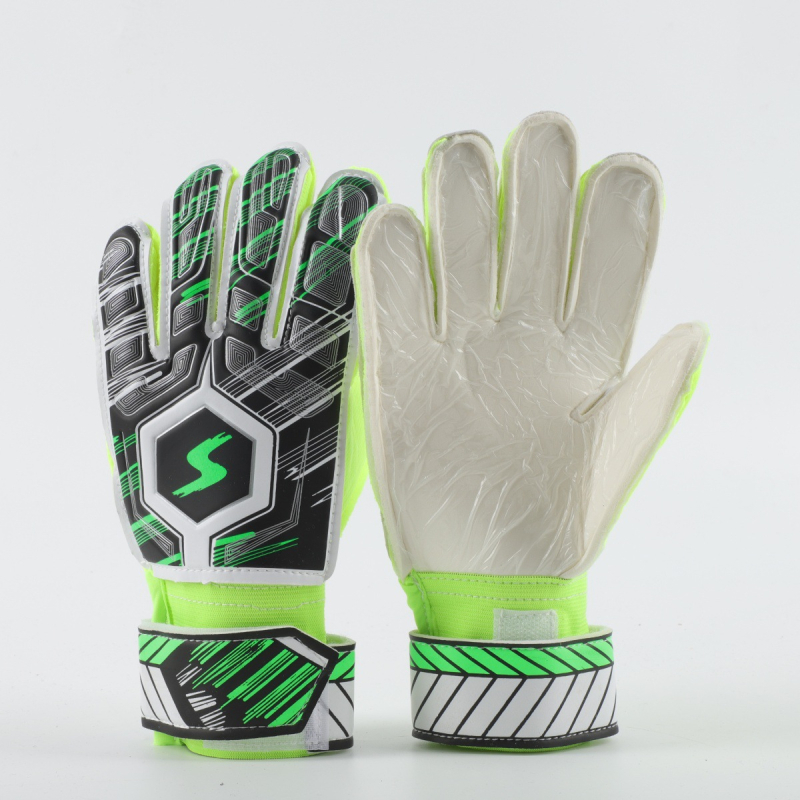 Γάντια τερματοφύλάκα ποδοσφαίρου - αναπνεύσιμο λατέξ, προστασία δακτύλων, unisex, για προπονήσεις και αγώνες.