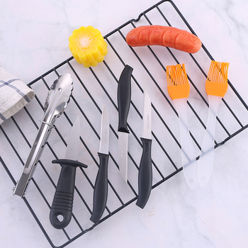 Set alata za roštilj s silikonastim vlaknima i PP držačem, pakiranje 60, moderni jednostavni stil