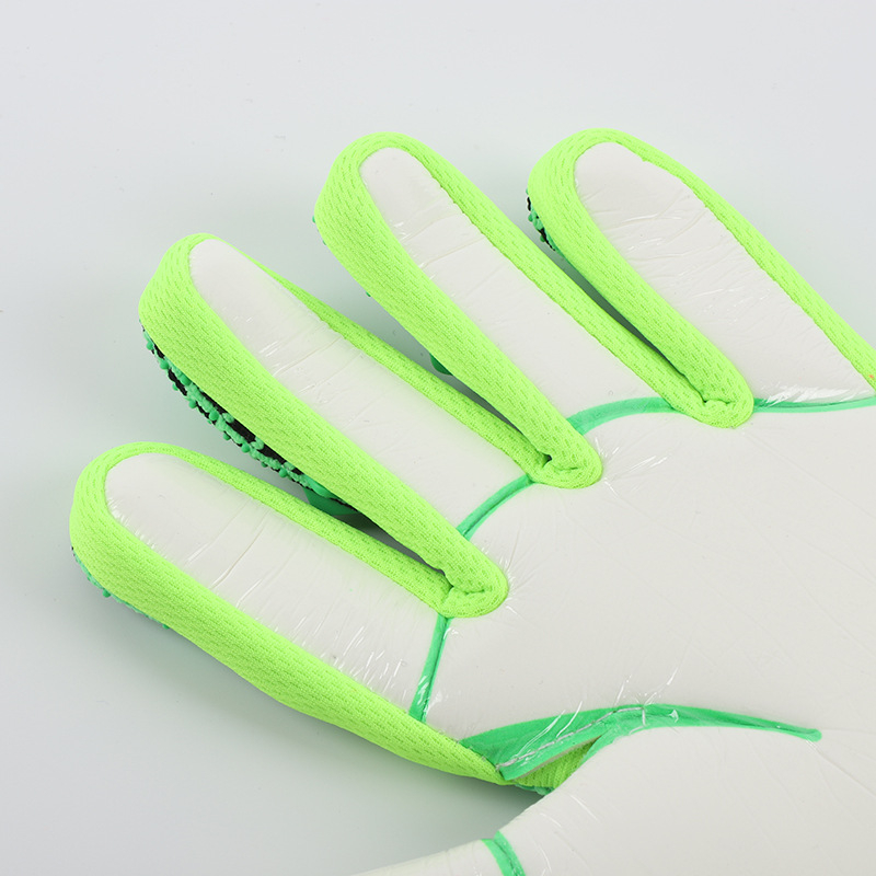 Γάντια τερματοφύλακα από λατέξ για ποδόσφαιρο, προστασία δακτύλων, ανθεκτικά στη φθορά για προπονήσεις