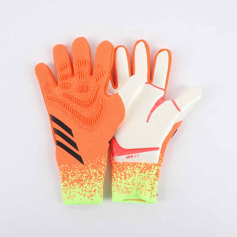 Γάντια τερματοφύλακα από λατέξ για ποδόσφαιρο, προστασία δακτύλων, ανθεκτικά στη φθορά για προπονήσεις