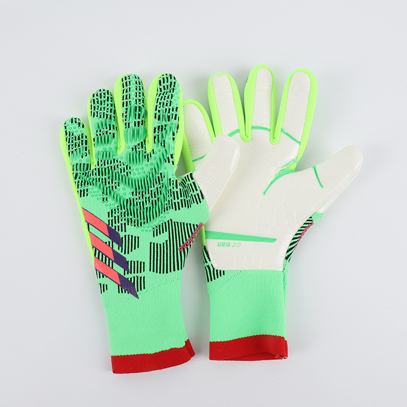 Γάντια τερματοφύλακα από λατέξ για ποδόσφαιρο, προστασία δακτύλων, ανθεκτικά στη φθορά για προπονήσεις