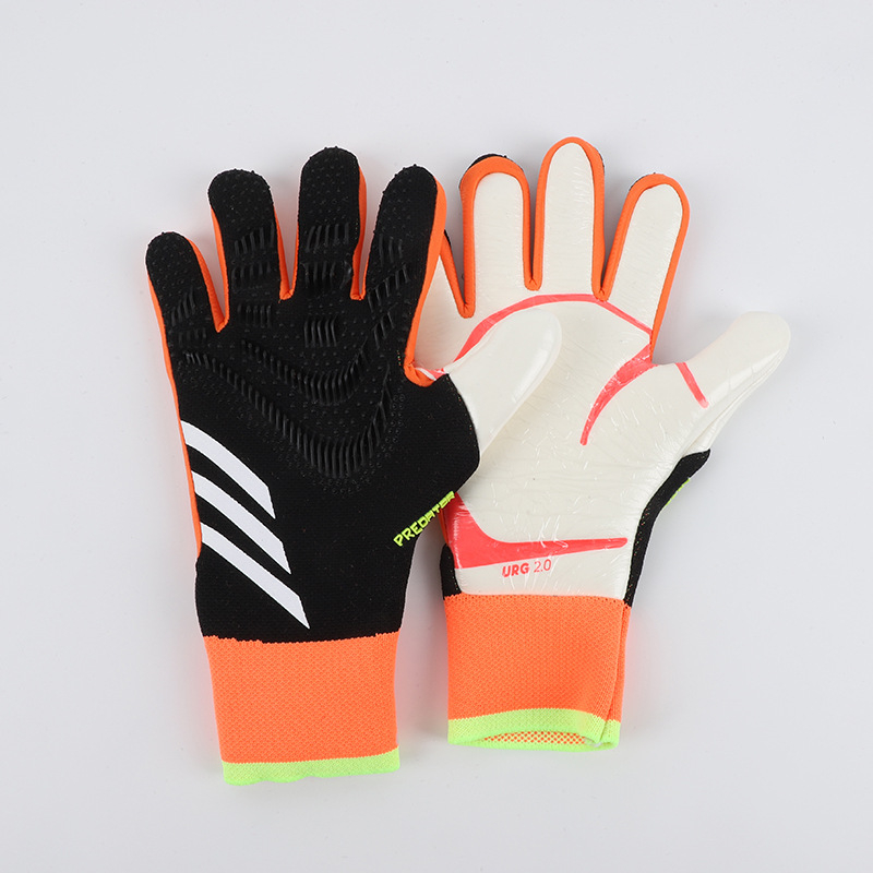 Γάντια τερματοφύλακα από λατέξ για ποδόσφαιρο, προστασία δακτύλων, ανθεκτικά στη φθορά για προπονήσεις