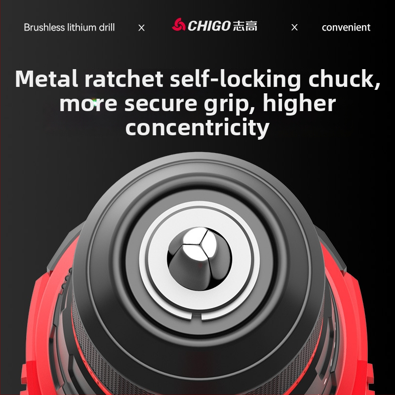 Bezkomutátorová bezdrôtová vŕtačka - 18-21V, pištoľová rukoväť, plynulá regulácia rýchlosti, samouzamykacie skľučovadlo, vpred/vzadu