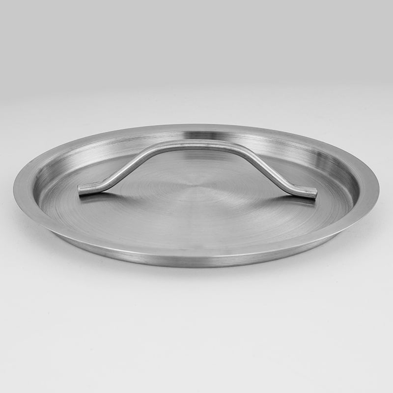 Τηγάνι σάλτσας από ανοξείδωτο ατσάλι με πυθμένα τριών στρώσεων, αντικολλητική επίστρωση, με λαβή ενός χεριού, συμβατό με γκάζι και επαγωγή