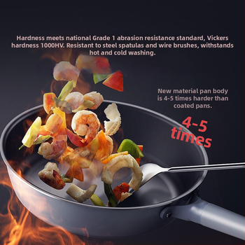 Serpenyő a sütéshez, bevonat nélküli, alumínium ötvözetből, üvegfedéllel, kompatibil indukciós és gáztűzhelyekkel, modell 26S1, 2.2 kg