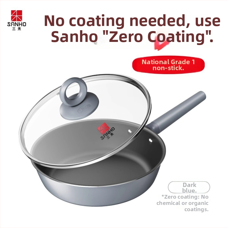 Serpenyő a sütéshez, bevonat nélküli, alumínium ötvözetből, üvegfedéllel, kompatibil indukciós és gáztűzhelyekkel, modell 26S1, 2.2 kg