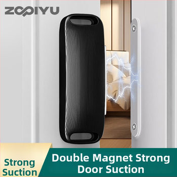 Nova vrsta magnetskog držača vrata ormara, bez bušenja, snažan magnet, cinkova zlitina, elektroplirano, ugradnja Ct-02 na pod, ručno upravljanje, stil Light Luxury