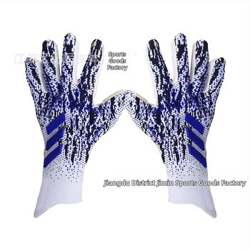 Brankárske rukavice na futbal, latexový materiál, značka jimin, unisex, možnosť prispôsobenia