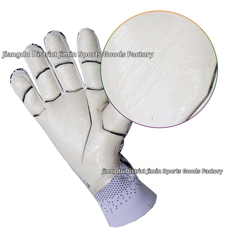 Brankárske rukavice na futbal, latexový materiál, značka jimin, unisex, možnosť prispôsobenia