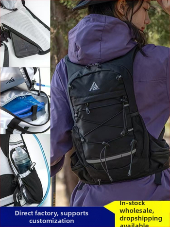 Планинска туристическа раница, лека и дишаща, водоустойчива, изработена от нейлон, ергономичен гръб, полиестерна подплата, за външни спортове, летен модел 2025.