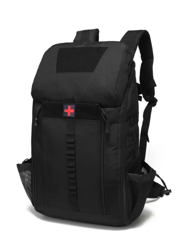 Раница за походи и спешни медицински нужди с презрамки с въздушна възглавница | Водоотблъскваща, ултралека, износоустойчива, разширяема, намаляваща товара | Марка: Aikema; Материал: Oxford плат