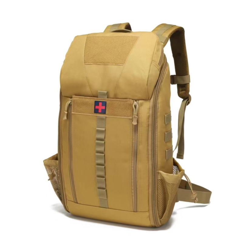 Раница за походи и спешни медицински нужди с презрамки с въздушна възглавница | Водоотблъскваща, ултралека, износоустойчива, разширяема, намаляваща товара | Марка: Aikema; Материал: Oxford плат