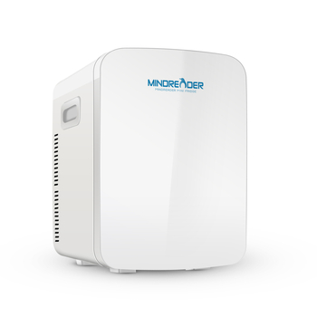 Мини хладилник за автомобил и дом/офис – 11–15 л, 50W, захранване 12V/220–240V/100–120V, охлаждане 5–9°C, нагряване 50–65°C