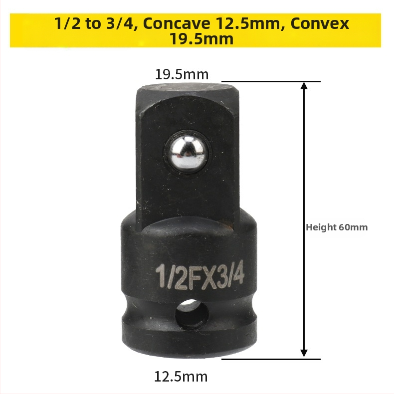 Adaptér manžety a štvorcový adaptér pre elektrické náradie