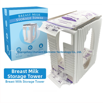 Stojan na uskladnenie materského mlieka z PP, 10 kusov