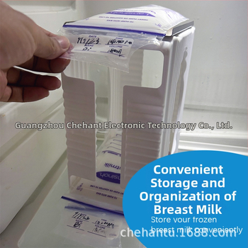 Stojan na uskladnenie materského mlieka z PP, 10 kusov