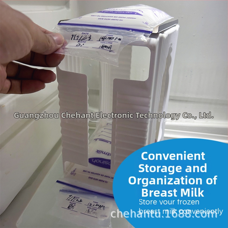 Stojan na uskladnenie materského mlieka z PP, 10 kusov