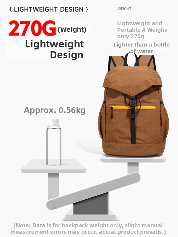 Треккинг раница – ултралека, унисекс, найлон, извити презрамки, модел YDB48