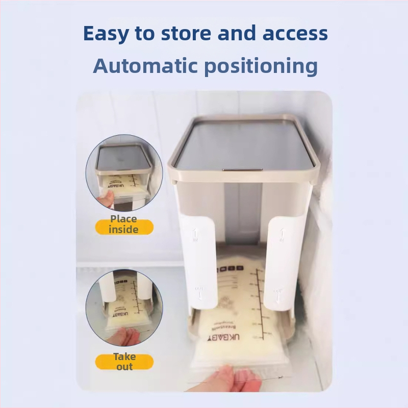 Nádoba na skladovanie materského mlieka, 4-dielny set, odnímateľný dizajn, PP materiál, pôvod Nanchang Jiangxi, značka Rabbit Xiao Bao