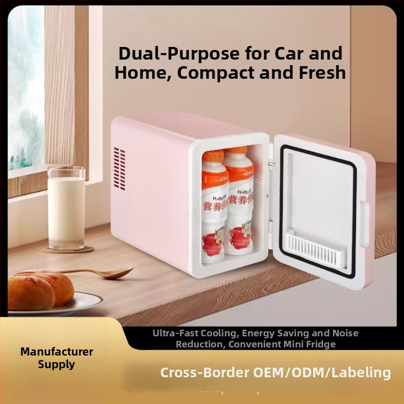 Prenosná mini chladnička na horúce aj studené, 6–10L, ABS, 12V/220V, 30–42W