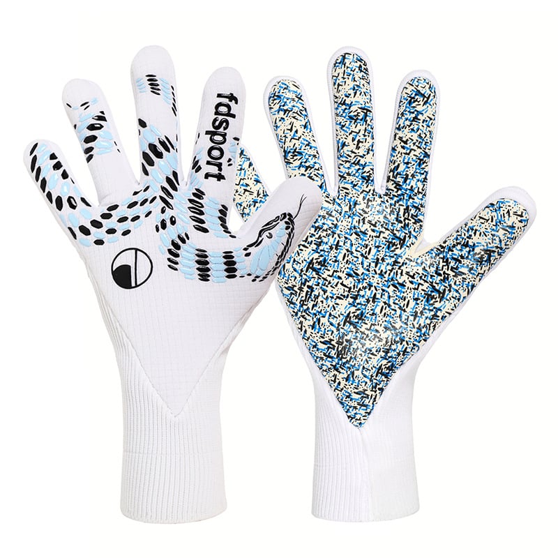Rukavice vratara za nogomet - prozračni latex, protuklizne, bez prstiju, unisex