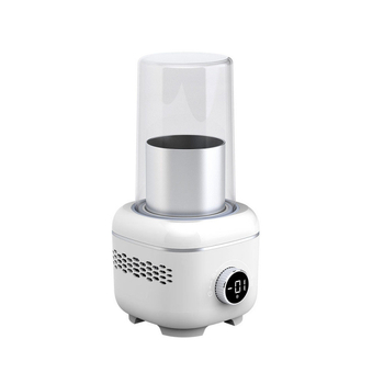 Asztali Hideg‑Meleg Pohár LCD‑vel, Alsó Lapon történő Fűtés, AC Tápellátás, Kapacitás 1 liter alatt, Élelmiszerminőségű Alumínium-oxid Belső Bevonat