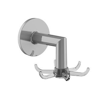 Стенно въртящ се държач за кухненски прибори (Пластмасов; Модерен стил; Монтаж: на стена; Въртене: 360°; Без пробиване)