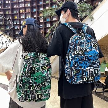 Unisex Oxford ruksak 20–35 L, kompatibilan s 11-inčnim laptopom, remen s zračnom jastučićem, studentski kampus stil