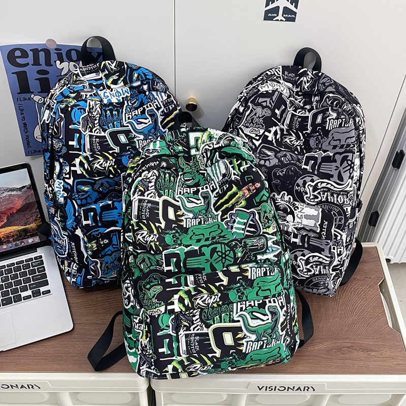 Unisex Oxford ruksak 20–35 L, kompatibilan s 11-inčnim laptopom, remen s zračnom jastučićem, studentski kampus stil