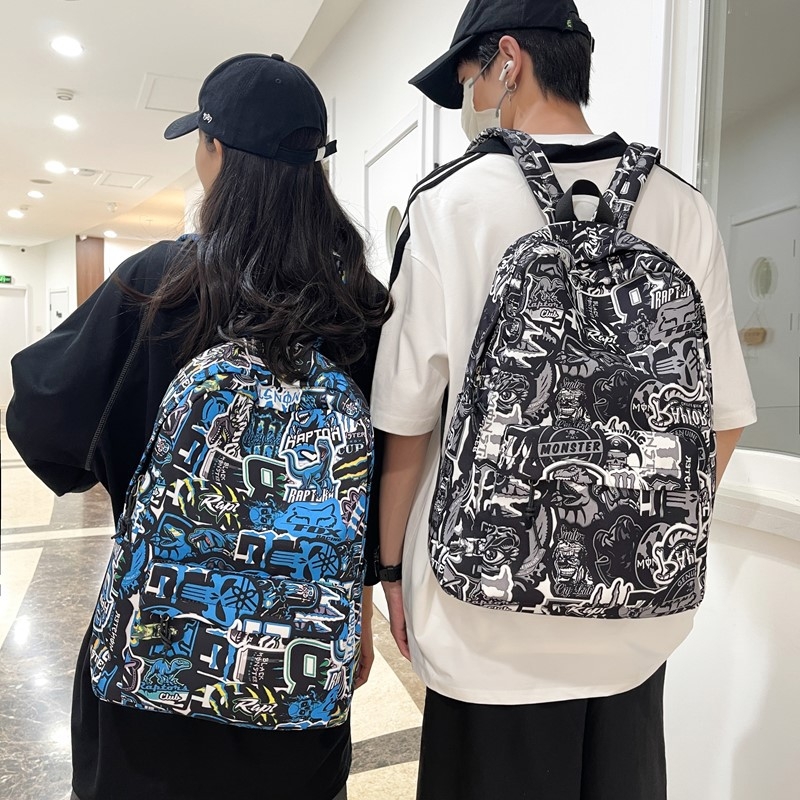 Unisex Oxford ruksak 20–35 L, kompatibilan s 11-inčnim laptopom, remen s zračnom jastučićem, studentski kampus stil