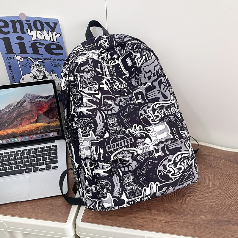 Unisex Oxford ruksak 20–35 L, kompatibilan s 11-inčnim laptopom, remen s zračnom jastučićem, studentski kampus stil